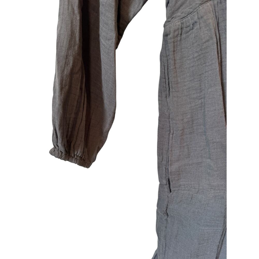 FAHERTY NWOT Dream Organic Cotton Sirene Gauze Midi Dress Size Medium $218 MSRP - Picture 6 of 9